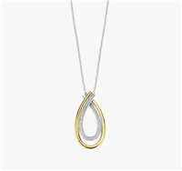 Collar Ti Sento Milano Mujer in Plata Cubic Zirconia 34121ZY-45